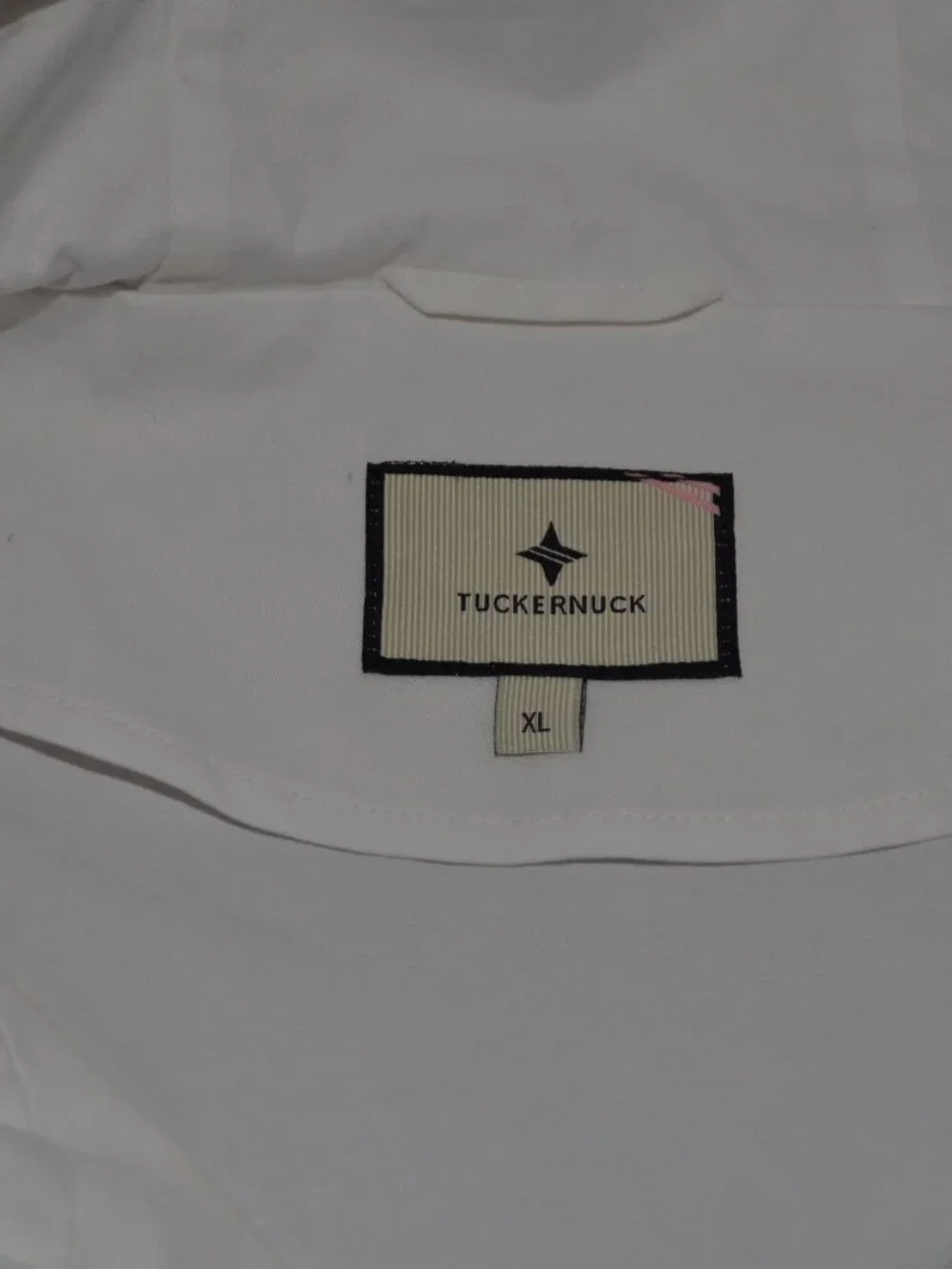 Tuckernuck Tnuck Sport White Navy Water Repellant Nantucket Anorak Jacket, XL - Picture 11 of 13